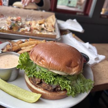 Flatwater Restaurant - Bean burger - Comfort Food Near Me - Indianapolis, Indiana
