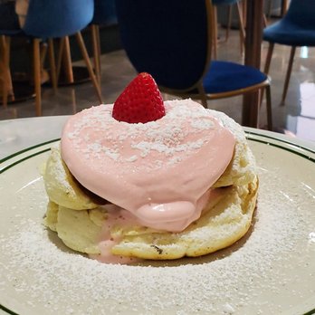 Basilur - Strawberry souffle pancake - Coffee & Tea Near Me - Buena Park, California Basilur - Strawberry souffle pancake - Coffee & Tea Near Me - Buena Park, California