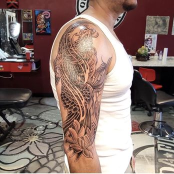 Main Street Tattoo - This is What I got from an artist that straight up told me he could do it when I asked him. Not done at Main Street tattoo! - Tattoo Near Me - League City, Texas Main Street Tattoo - This is What I got from an artist that straight up told me he could do it when I asked him. Not done at Main Street tattoo! - Tattoo Near Me - League City, Texas