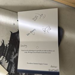 Providence Summit Surgery Center - Get well soon card