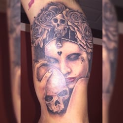 Shooting Star Tattoo - Tattoo done by Scott, photo does not do it justice. Everyone I show it too is amazed at the quality and detail. Love this tattoo