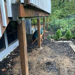 New deck posts