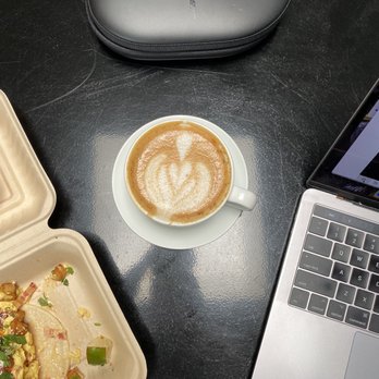 Concord Coffee - Hot honey cinnamon latte with oatmeal. - Coffee & Tea Near Me - Lakeland, Florida