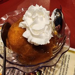 Nacho's Restaurant - Fried Vanille Ice Cream with Caramel