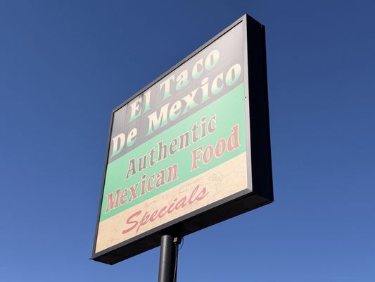 El Taco De Mexico by null