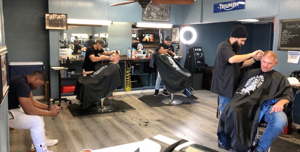Triumph Barber Shop, Oceanside Roadtrippers