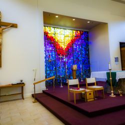 Saint James Catholic Church - Photograph taken on Sept 4, 2021 by John Huan Vu of San Jose, CA. Not for commercial use without explicit and formal permission.