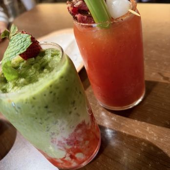 Four Chairs - Matcha And a Soju Bloody Mary - Breakfast & Brunch Near Me - San Francisco, California