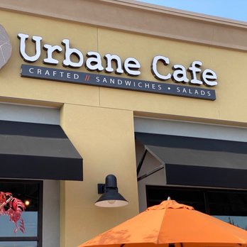 Urbane Cafe - Outside there's a comfortable place to sit. - Sandwiches Near Me - Bakersfield, California