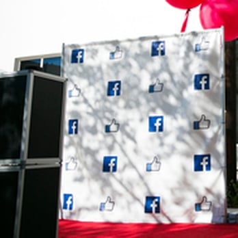 Mementostrip Photobooths - open booth with step and repeat backdrop for the VIP treatment! - Photo Booth Rentals Near Me Mementostrip Photobooths - open booth with step and repeat backdrop for the VIP treatment! - Photo Booth Rentals Near Me
