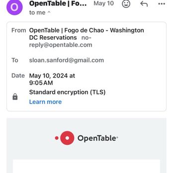 Fogo de Chão - Confirmation emailed to SLOAN SANFORD....me! - Brazilian Near Me - Washington Dc, District of Columbia Fogo de Chão - Confirmation emailed to SLOAN SANFORD....me! - Brazilian Near Me - Washington Dc, District of Columbia