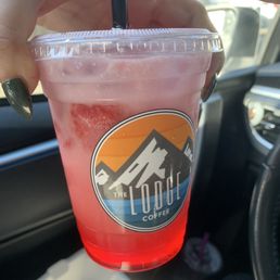 The Valentine's Drink with Pink Lotus and coconut milk, with real strawberries! The Valentine's Drink with Pink Lotus and coconut milk, with real strawberries!