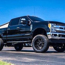 Tire & Wheel Connection - 2019 F250 6" Zone Offroad Products lift 22" Fuel Offroad Mavericks  37/12.50.22 Nitto Tire USA