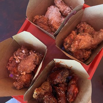 Wings Korean Chicken - Small orders of original crispy, angel kick, sweet honey and honey butter - Chicken Wings Near Me - Sparks, Nevada Wings Korean Chicken - Small orders of original crispy, angel kick, sweet honey and honey butter - Chicken Wings Near Me - Sparks, Nevada