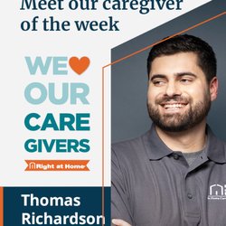 Right at Home - Caregiver of the week