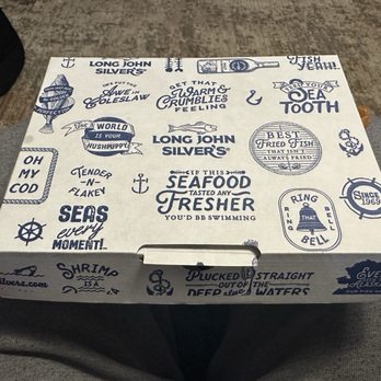 Long John Silver's - To-go box - Seafood Near Me - Dale City, Virginia Long John Silver's - To-go box - Seafood Near Me - Dale City, Virginia