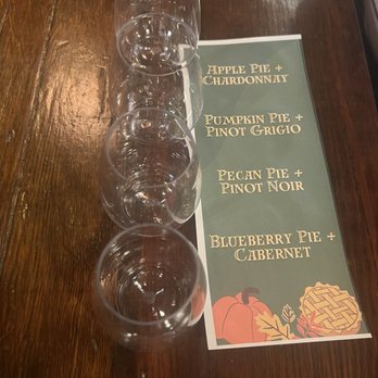 Just Tap'd - Thanksgiving wine tasting event, paired with different tartlet pies. - Beer, Wine & Spirits Near Me - Macon, Georgia Just Tap'd - Thanksgiving wine tasting event, paired with different tartlet pies. - Beer, Wine & Spirits Near Me - Macon, Georgia