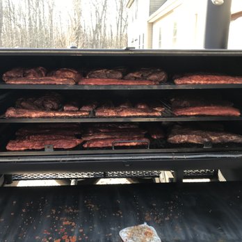 Goin' Deep BBQ - 10 pork butts, 5 briskets, and 30 racks of baby back ribs. - Caterers Near Me
