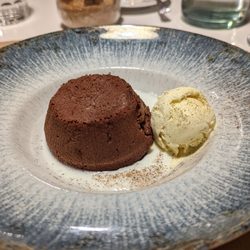 La Boca - Chocolate lava cake - perfectly not too sweet