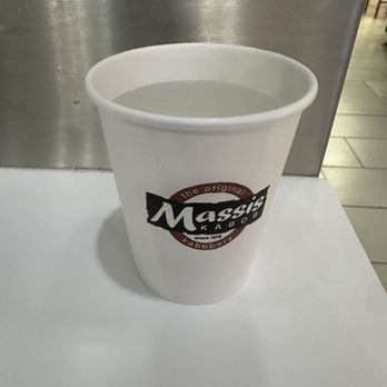 Massis Kabob - The Original Kabobery - Water Cup - Middle Eastern Near Me - Glendale, California Massis Kabob - The Original Kabobery - Water Cup - Middle Eastern Near Me - Glendale, California