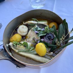 Les Vieux Murs - Bouillabaisse so delish made the traditional way with the 4 required fish