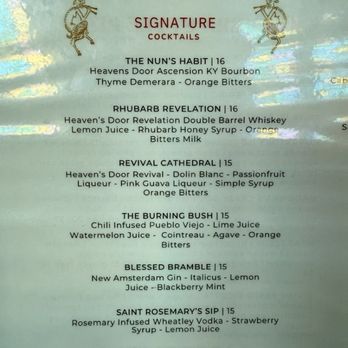 The Last Refuge - Drink meny - Restaurants Near Me - Louisville, Kentucky
