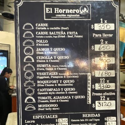 Menu photo 4 El Hornero Buenos Aires, C