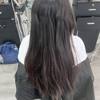 Blue Sky Hair - Before. 3 years of not coloring my hair. They were able to take me to Ash Blonde in one session. Amazing!! - Hair Salons Near Me - Garden Grove, California Blue Sky Hair - Before. 3 years of not coloring my hair. They were able to take me to Ash Blonde in one session. Amazing!! - Hair Salons Near Me - Garden Grove, California