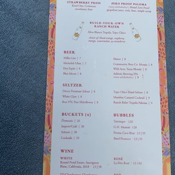 Nine at The National - Menu - Wine Bars Near Me - Dallas, Texas