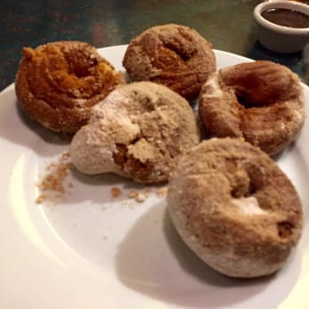 Smokey Bones - Had to rush to get this picture of our bag of donuts because I knew they'd be devoured in minutes! - Barbeque Near Me - Colonie, New York Smokey Bones - Had to rush to get this picture of our bag of donuts because I knew they'd be devoured in minutes! - Barbeque Near Me - Colonie, New York