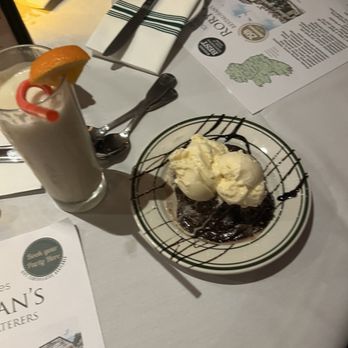 Rory Dolan's Restaurant & Bar - Chocolate lava cake & piña colada - Irish Near Me - Yonkers, New York Rory Dolan's Restaurant & Bar - Chocolate lava cake & piña colada - Irish Near Me - Yonkers, New York