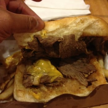 American Classics - Philly Cheesesteak - pretty substantial, though it's not the real thing. - Hot Dogs Near Me - Temecula, California