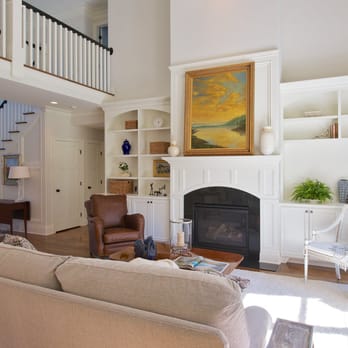 June Delugas Interiors - a living room with a fireplace - Interior Design Near Me - Clemmons, North Carolina June Delugas Interiors - a living room with a fireplace - Interior Design Near Me - Clemmons, North Carolina