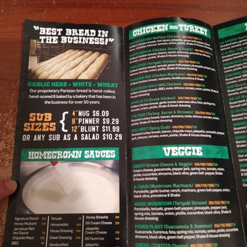 Cheba Hut Toasted Subs - Menu - Sandwiches Near Me - Albuquerque, New Mexico