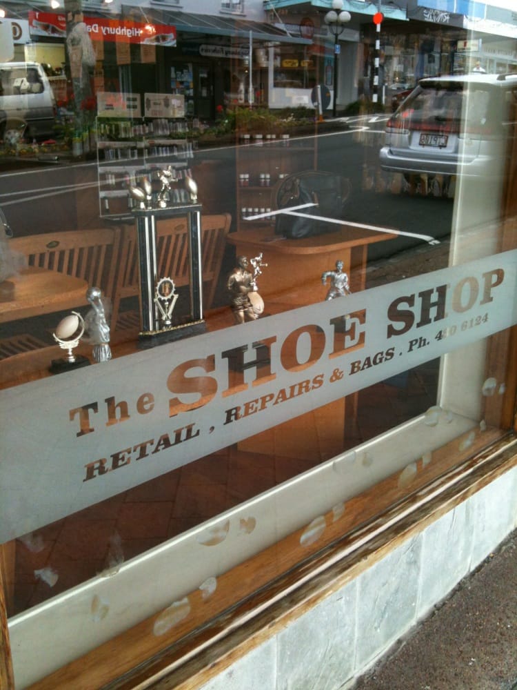 THE SHOE SHOP 8 Mokoia Rd, Auckland, New Zealand Shoe Repair