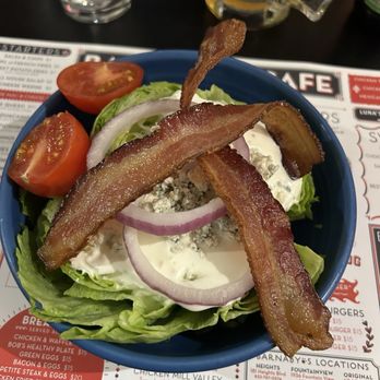 Barnaby's Cafe - Huge wedge salad yum - American Near Me - Houston, Texas