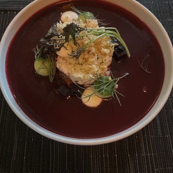 Dante - Crab, Beet and Cucumber salad. Clashing flavors. - New American Near Me - Cleveland, Ohio