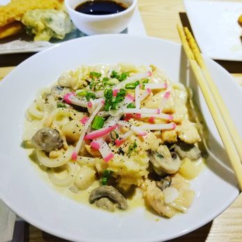 Bamboo Ya - Seafood garlic udon - Sushi Bars Near Me - Forest Hills, New York Bamboo Ya - Seafood garlic udon - Sushi Bars Near Me - Forest Hills, New York