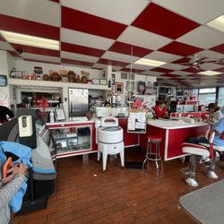 Route 66 Diner - Inside of diner