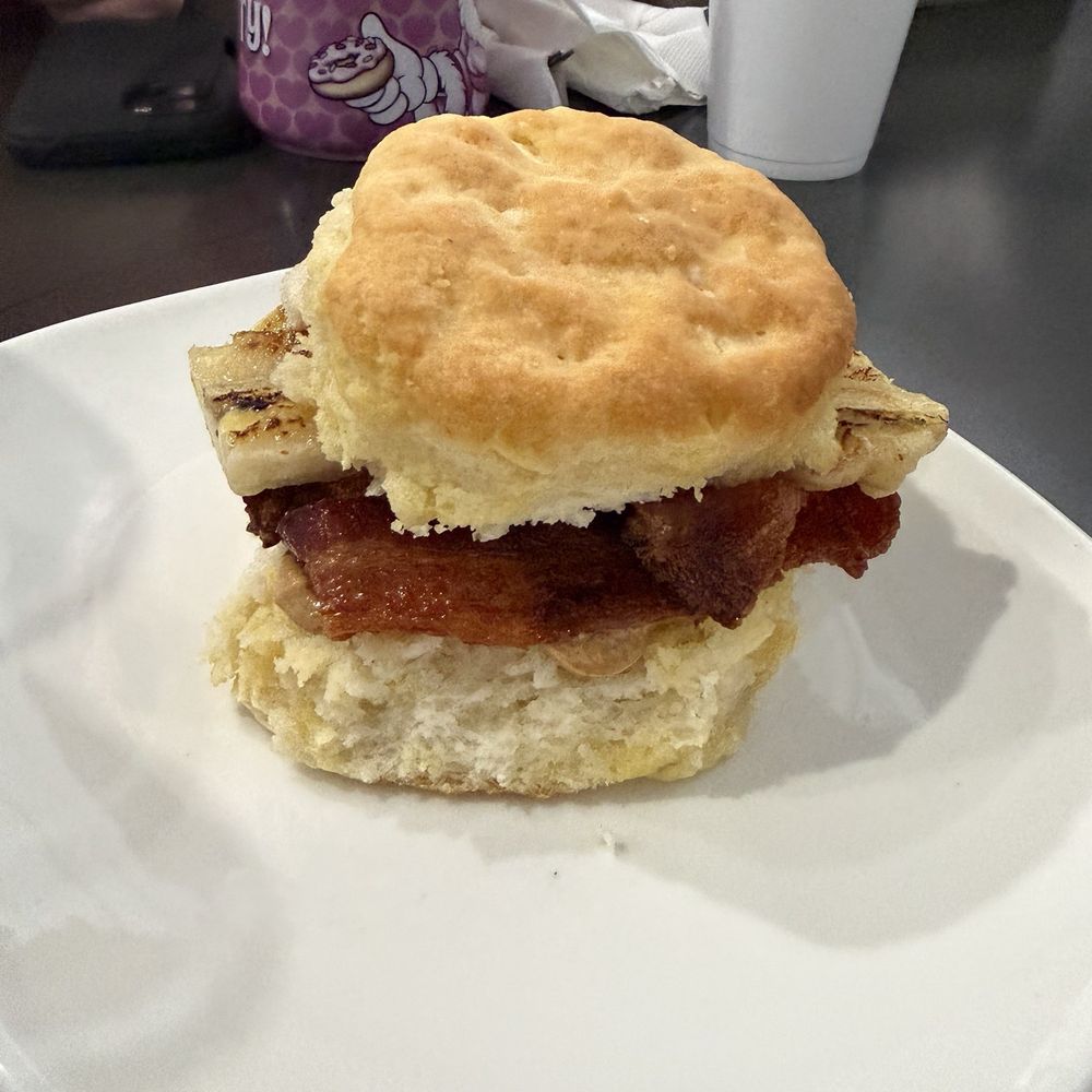 Millstone Biscuit - Bacon peanut butter banana biscuits - Breakfast & Brunch Near Me - Murrells Inlet, South Carolina Millstone Biscuit - Bacon peanut butter banana biscuits - Breakfast & Brunch Near Me - Murrells Inlet, South Carolina