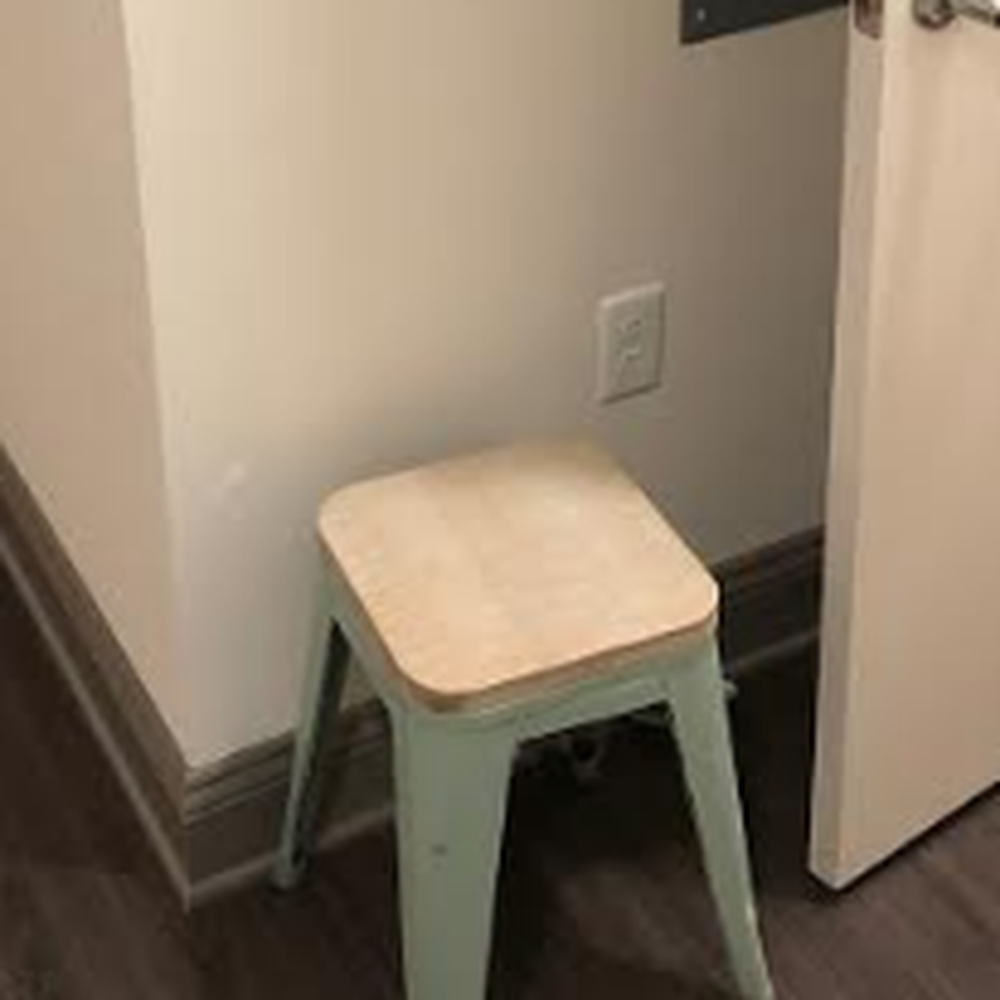 My lovely stool. 50% off the day I got it My lovely stool. 50% off the day I got it