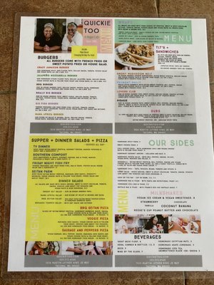 Menu photo 1 Quickie Too Tacoma, WA