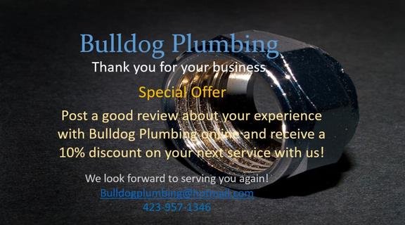 Slide of Bulldog Plumbing