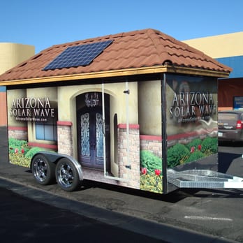 Arizona Solar Wave - Our Trade Show trailer... fully self contained with Solar PV, A/C, Solar Hot Water, Audio & Video. - Solar Installation Near Me - Mesa, Arizona Arizona Solar Wave - Our Trade Show trailer... fully self contained with Solar PV, A/C, Solar Hot Water, Audio & Video. - Solar Installation Near Me - Mesa, Arizona