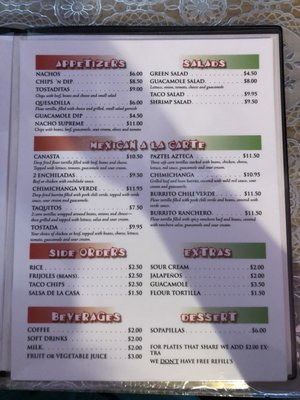 Menu photo 2 Chico's Mexican Restaurant Ketchikan, AK