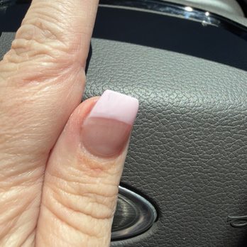 7day Nails & Spa - Black fuzz thrown in for free I guess - Nail Salons Near Me - Prescott Valley, Arizona