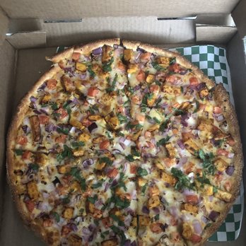 Chicago's Pizza With A Twist - Butter Chicken combo. Excellent - Pizza Near Me - Roseville, California Chicago's Pizza With A Twist - Butter Chicken combo. Excellent - Pizza Near Me - Roseville, California