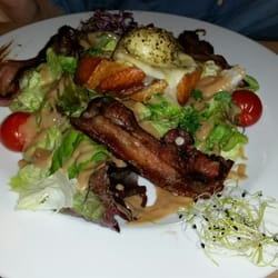 Le Plaisancier - Salade au crottin de chèvre