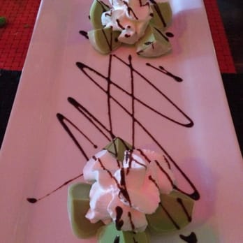 Akanomi - Green tea mochi on the house! - Sushi Bars Near Me - Altamont, New York