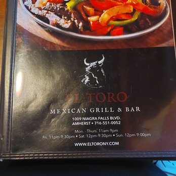 El Toro Mexican Grill and Bar - Trying this well rated Mexican restaurant - Mexican Near Me - Amherst, New York El Toro Mexican Grill and Bar - Trying this well rated Mexican restaurant - Mexican Near Me - Amherst, New York